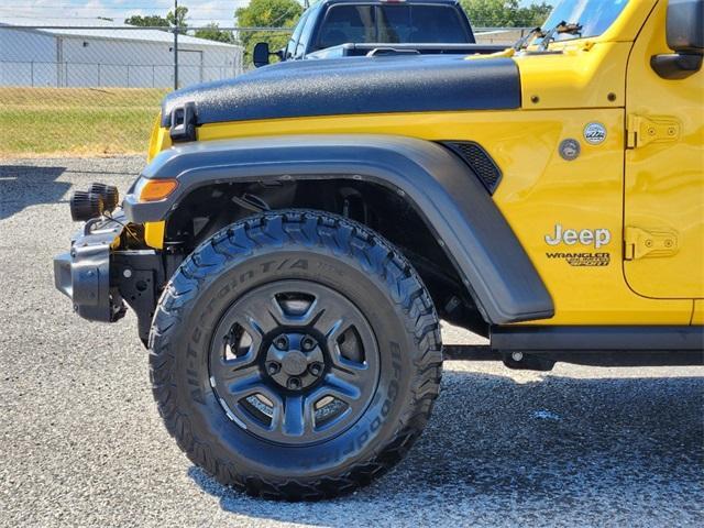 used 2018 Jeep Wrangler Unlimited car, priced at $24,194