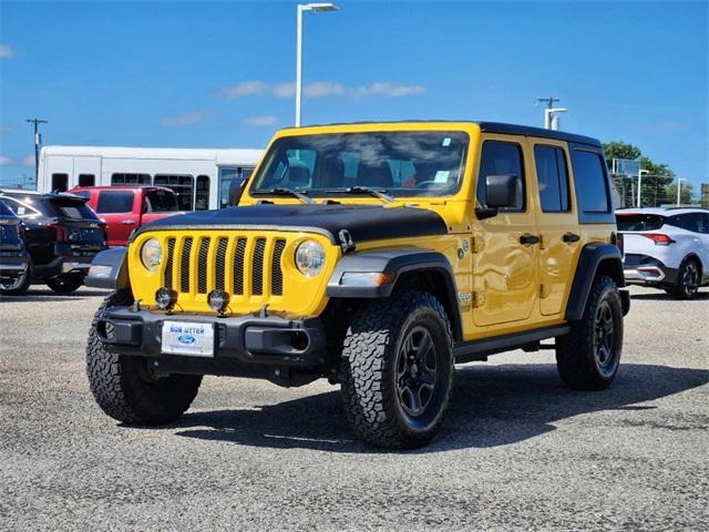 used 2018 Jeep Wrangler Unlimited car, priced at $24,194