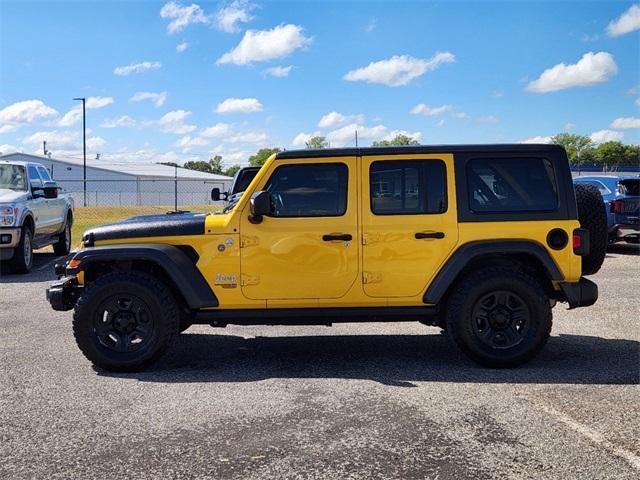 used 2018 Jeep Wrangler Unlimited car, priced at $24,194