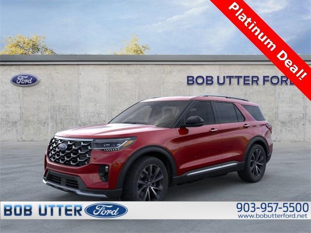 new 2025 Ford Explorer car, priced at $55,228