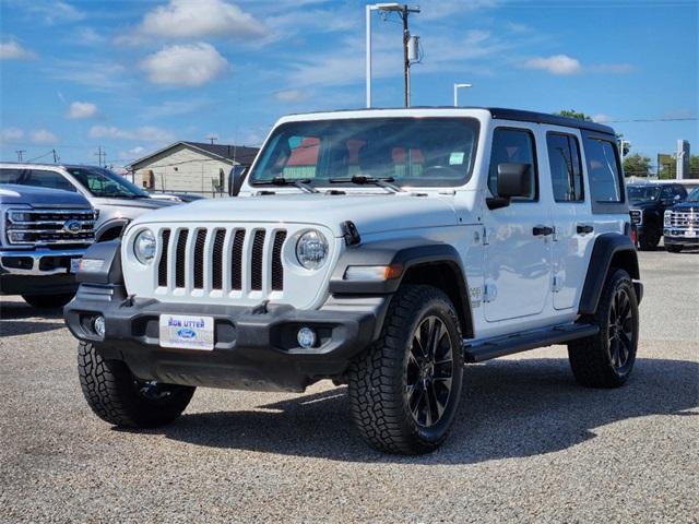 used 2021 Jeep Wrangler Unlimited car, priced at $29,893