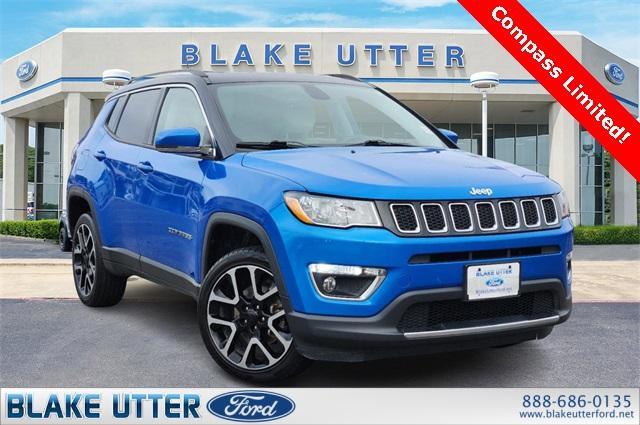 used 2018 Jeep Compass car, priced at $15,467