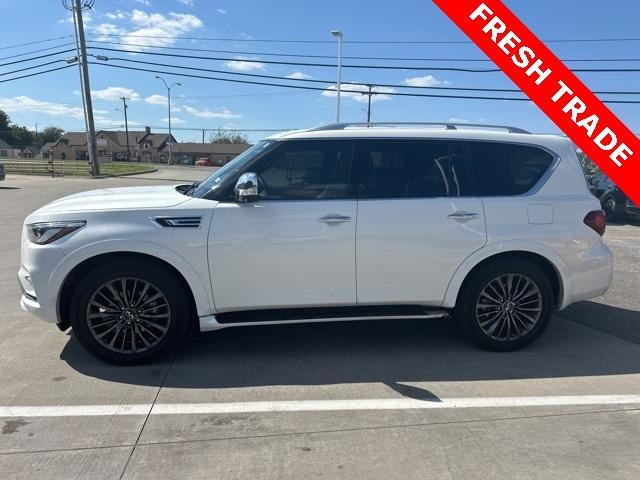 used 2023 INFINITI QX80 car, priced at $54,880