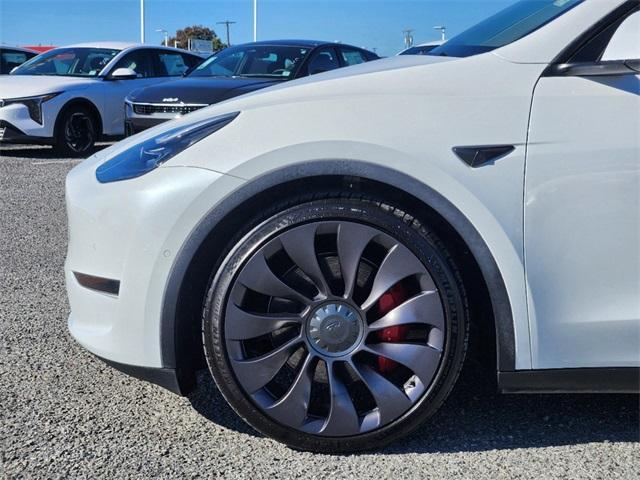 used 2021 Tesla Model Y car, priced at $33,995