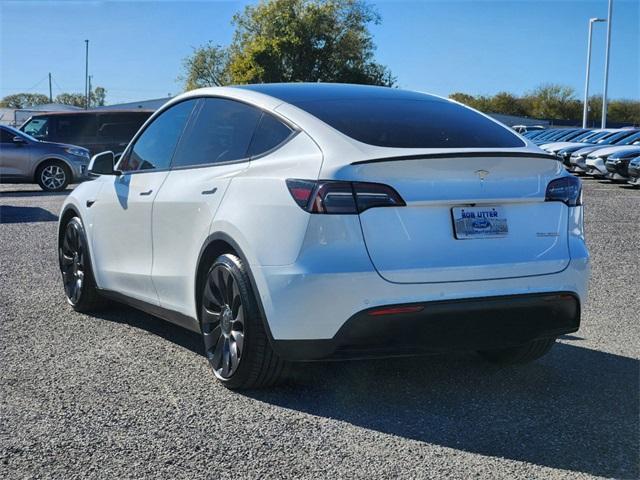 used 2021 Tesla Model Y car, priced at $33,995