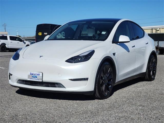 used 2021 Tesla Model Y car, priced at $33,995