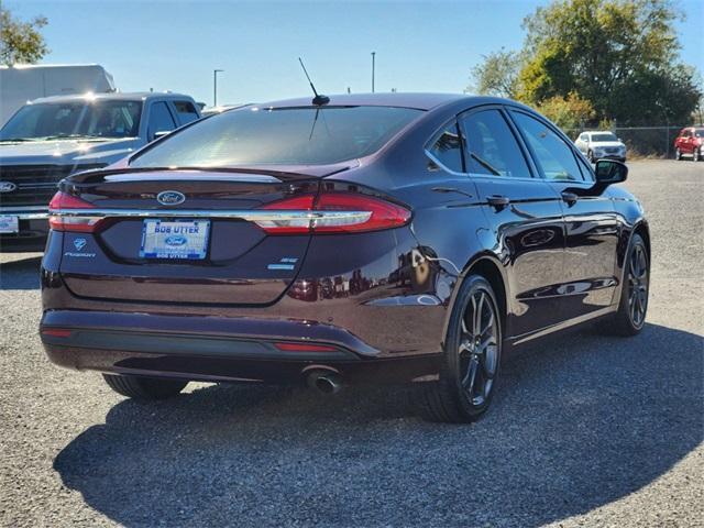 used 2018 Ford Fusion car, priced at $16,120