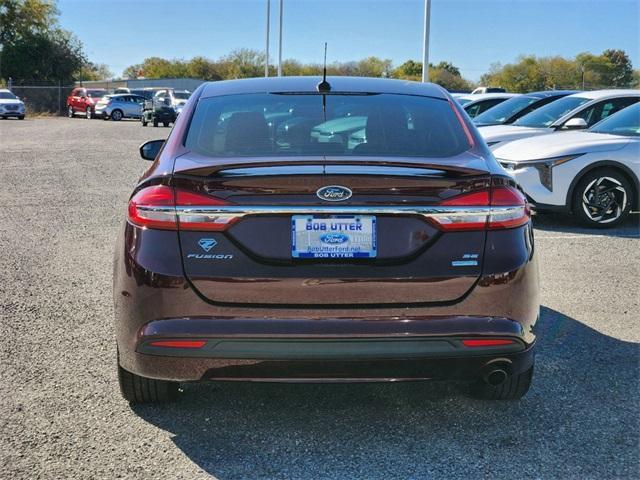 used 2018 Ford Fusion car, priced at $16,120