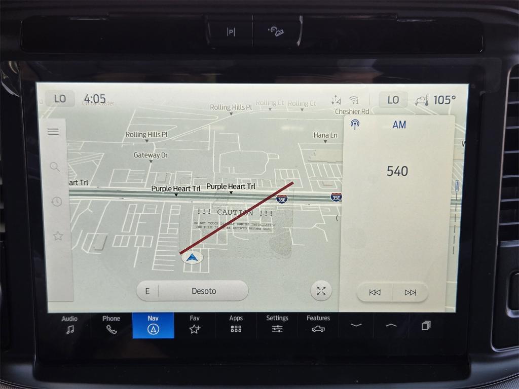 new 2025 Ford F-150 car, priced at $63,700