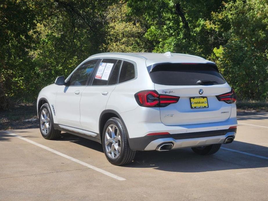 used 2022 BMW X3 car, priced at $28,400