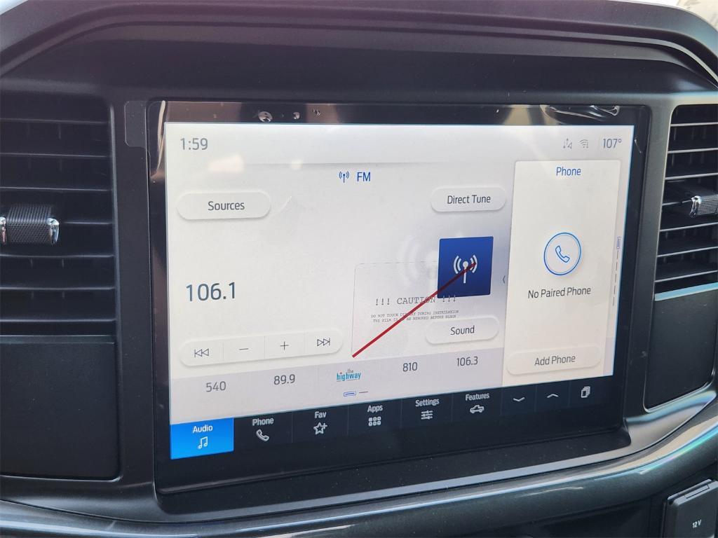 new 2025 Ford F-150 car, priced at $64,500