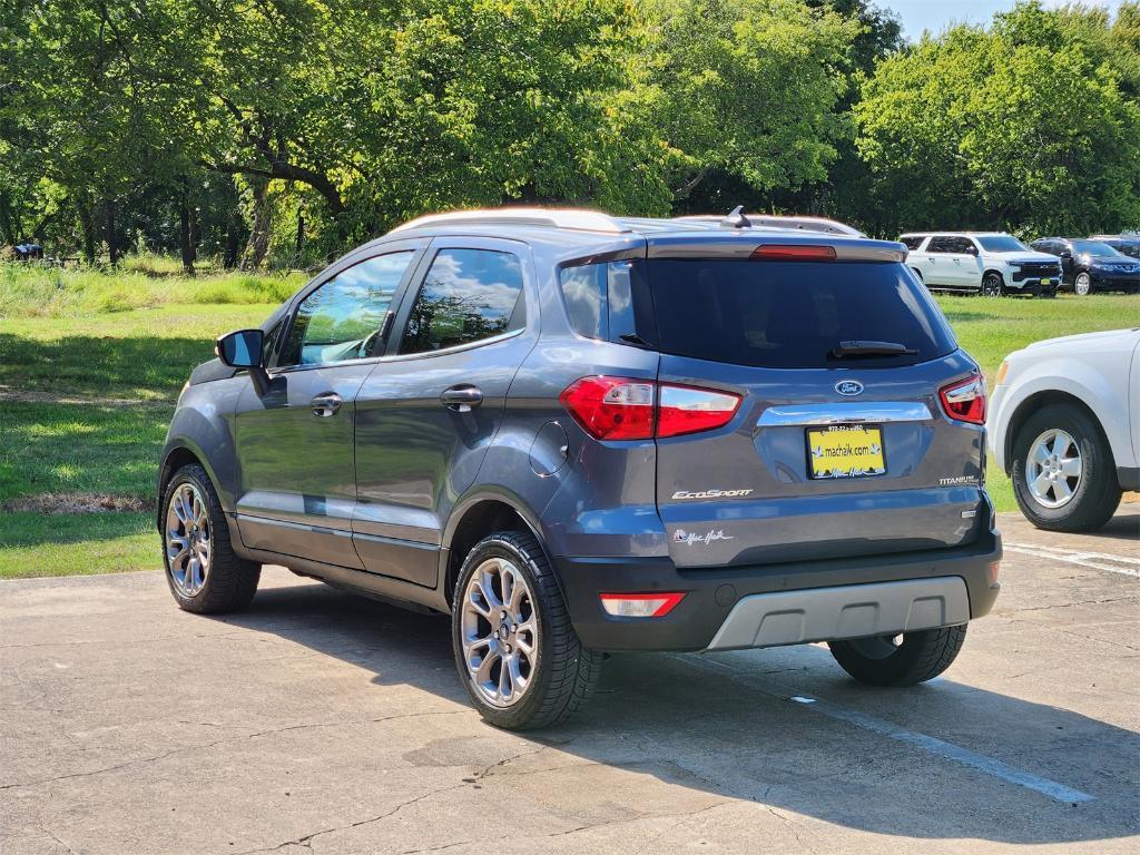 used 2018 Ford EcoSport car, priced at $14,865