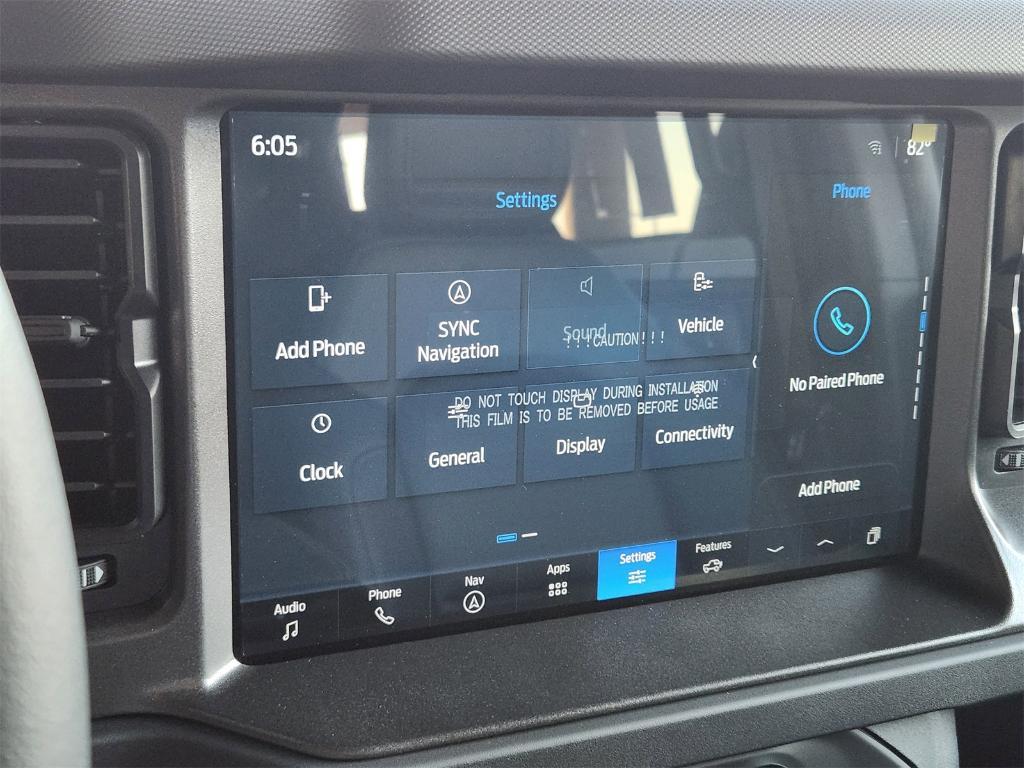 new 2025 Ford Bronco car, priced at $72,495