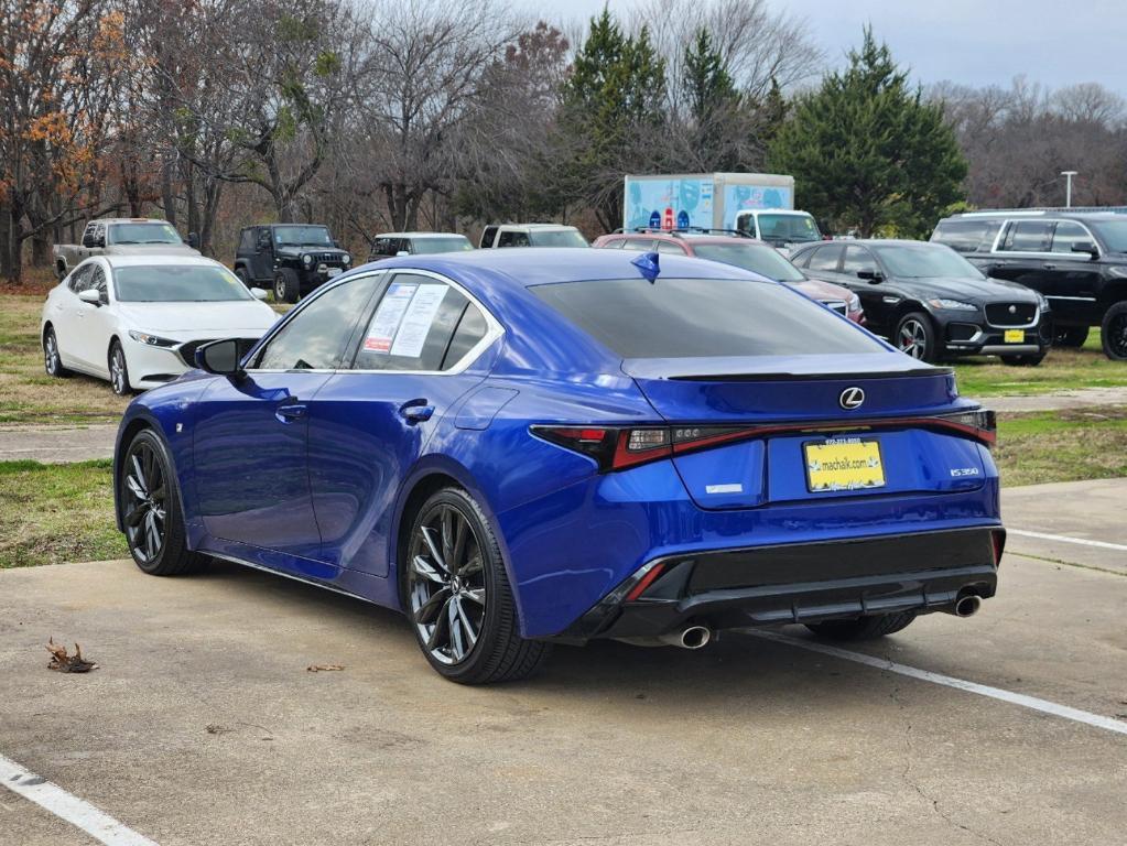 used 2021 Lexus IS 350 car, priced at $36,250