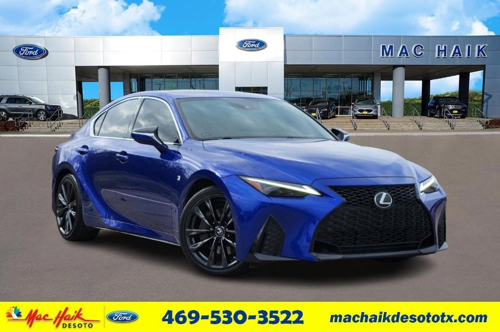 used 2021 Lexus IS 350 car, priced at $36,250