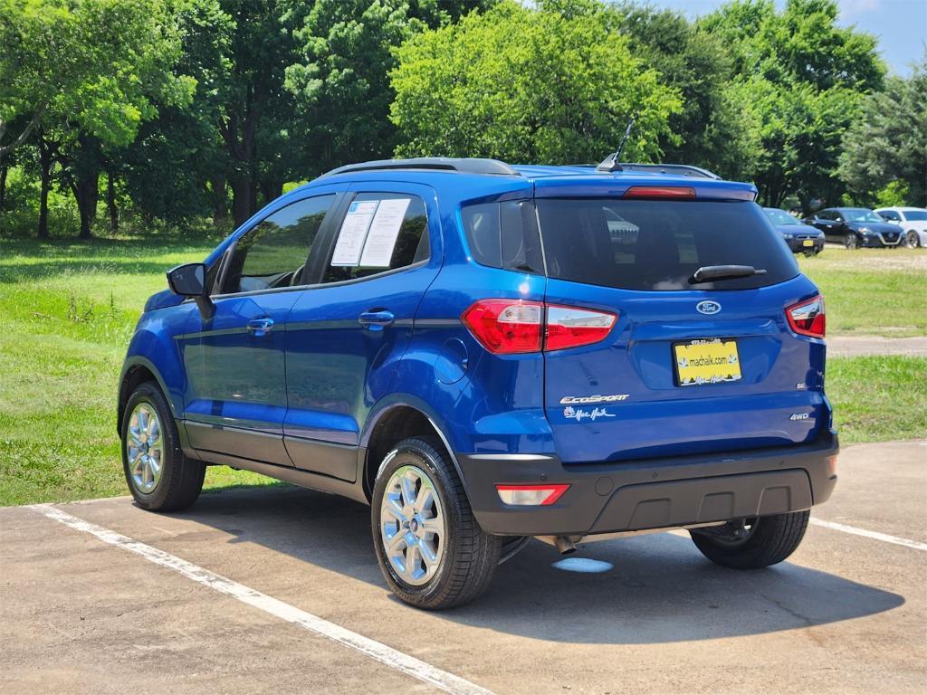 used 2022 Ford EcoSport car, priced at $19,880
