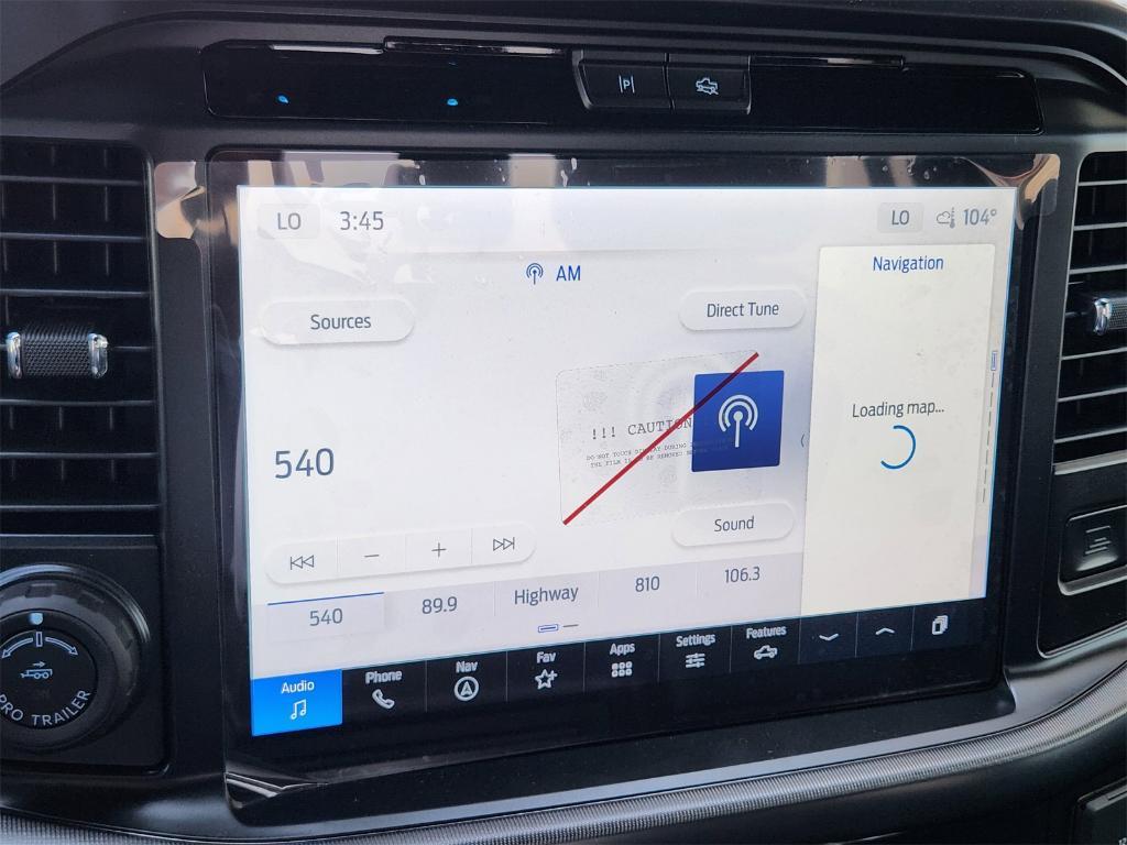 new 2025 Ford F-150 car, priced at $78,500