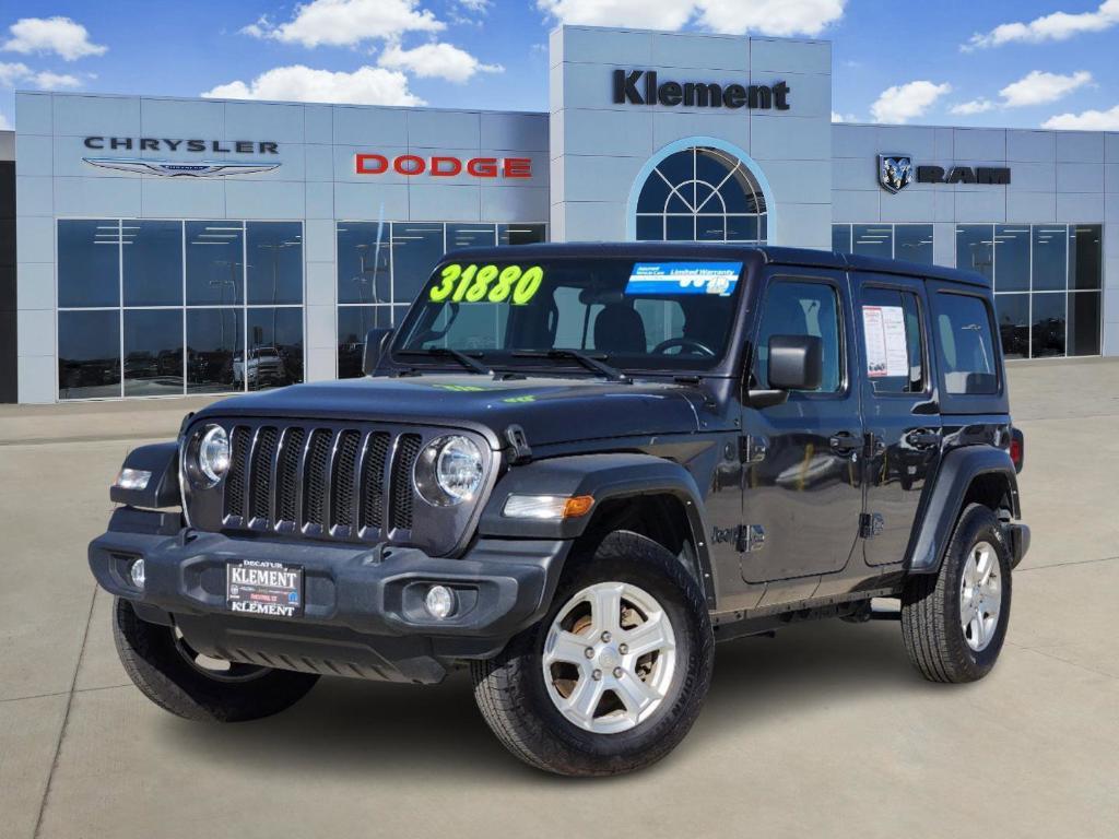 used 2022 Jeep Wrangler Unlimited car, priced at $29,880