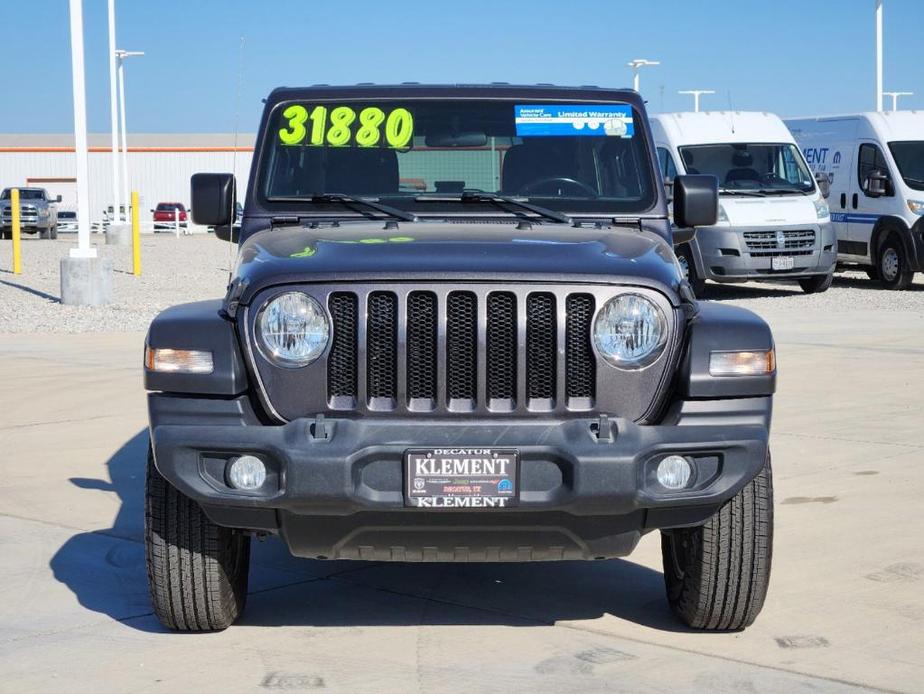 used 2022 Jeep Wrangler Unlimited car, priced at $29,880