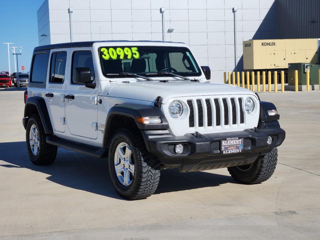 used 2020 Jeep Wrangler Unlimited car, priced at $29,995