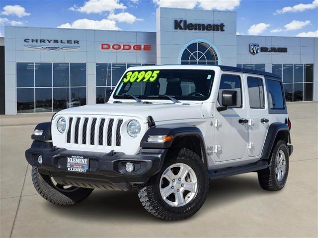 used 2020 Jeep Wrangler Unlimited car, priced at $30,995