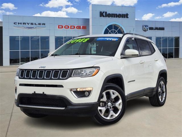 used 2019 Jeep Compass car, priced at $19,495