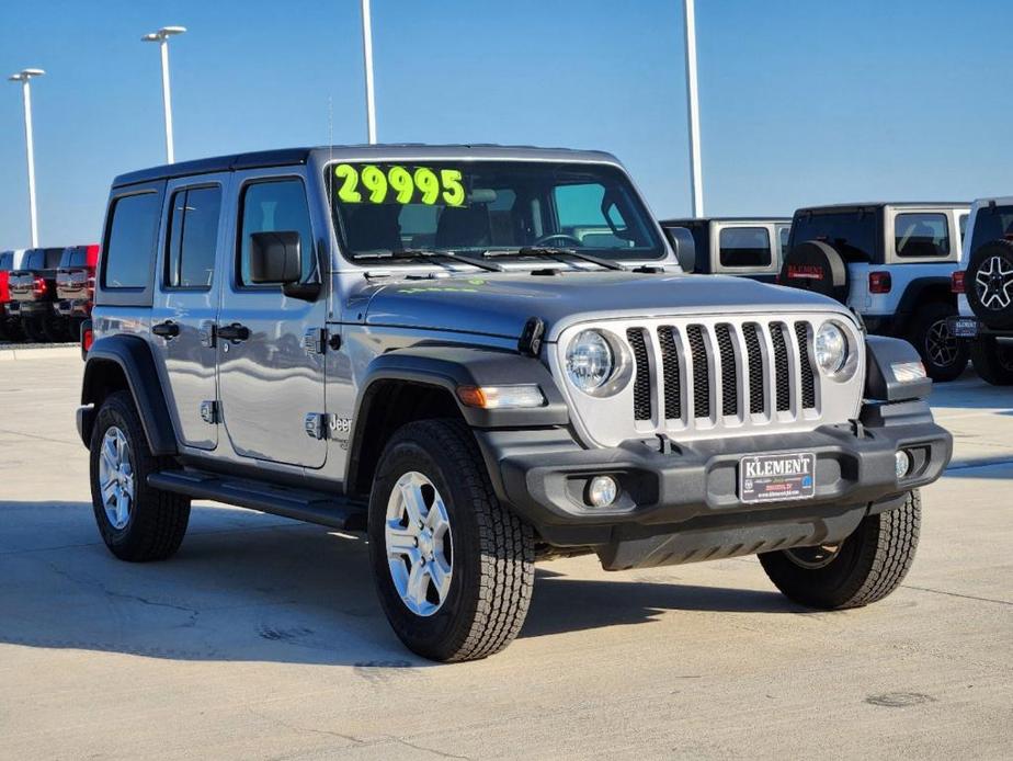 used 2020 Jeep Wrangler Unlimited car, priced at $26,880