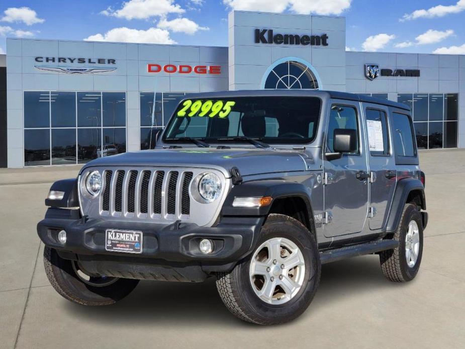 used 2020 Jeep Wrangler Unlimited car, priced at $26,880