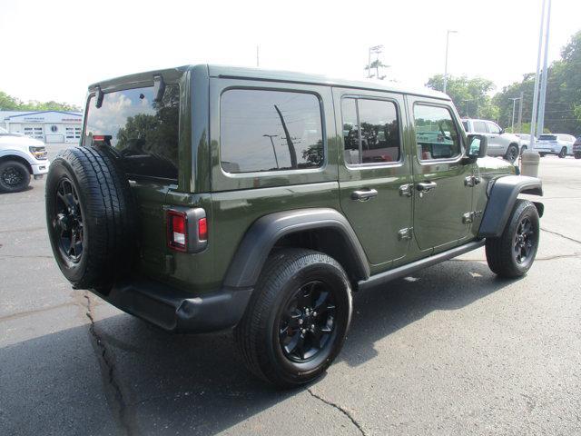 used 2021 Jeep Wrangler car, priced at $32,998
