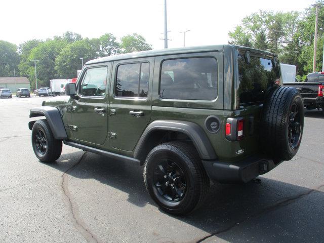used 2021 Jeep Wrangler car, priced at $32,998