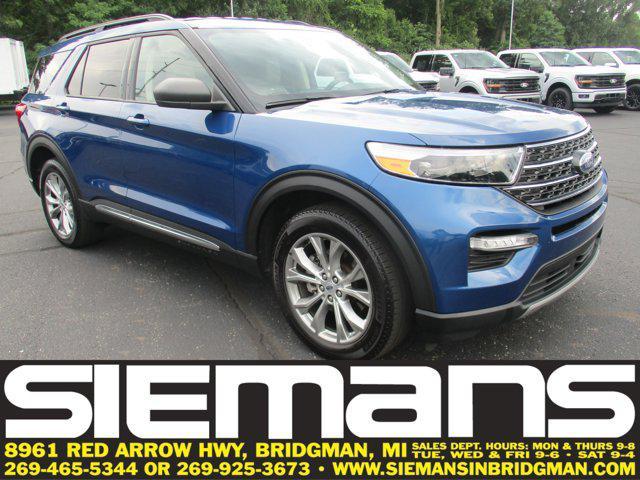 used 2022 Ford Explorer car, priced at $34,749