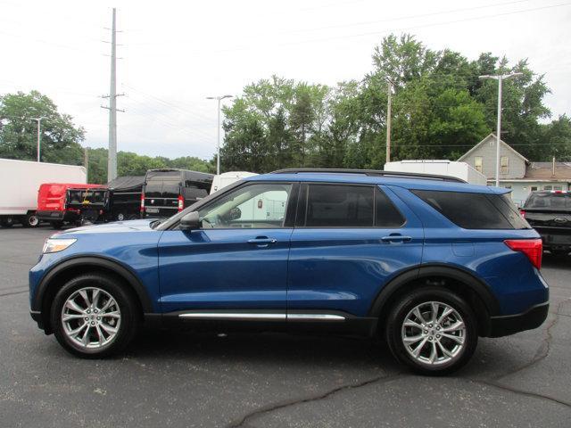 used 2022 Ford Explorer car, priced at $34,749