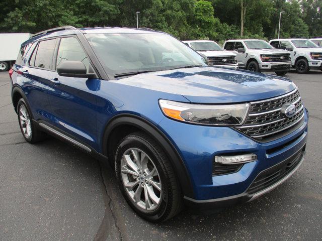 used 2022 Ford Explorer car, priced at $34,749