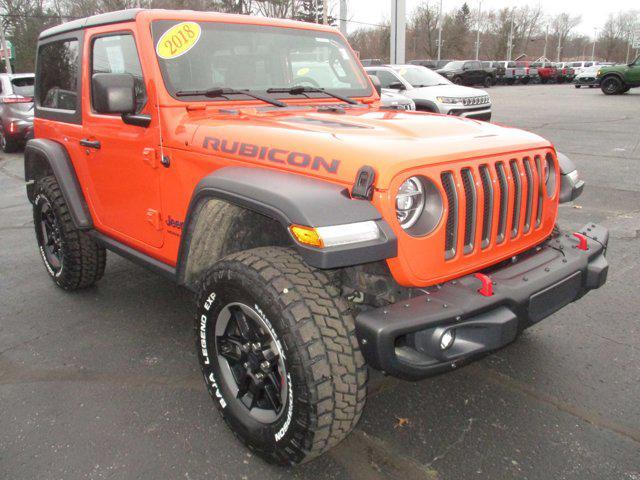 used 2018 Jeep Wrangler car, priced at $33,500