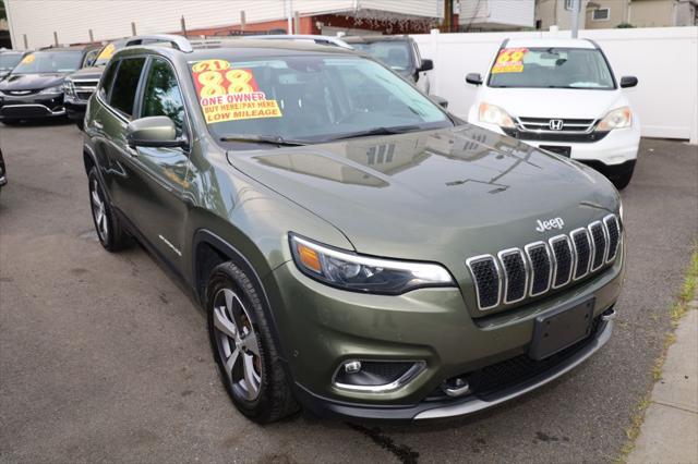 used 2021 Jeep Cherokee car, priced at $17,495