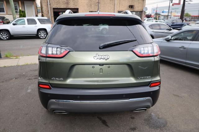 used 2021 Jeep Cherokee car, priced at $17,495