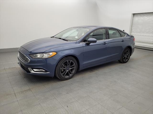 used 2018 Ford Fusion car, priced at $16,495