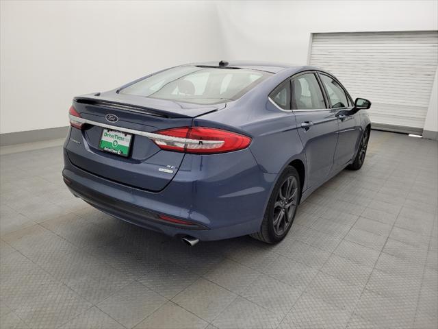 used 2018 Ford Fusion car, priced at $16,495