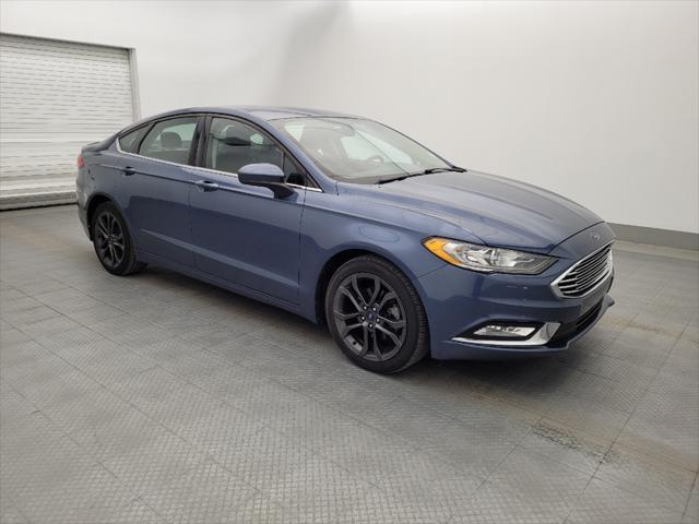 used 2018 Ford Fusion car, priced at $16,495