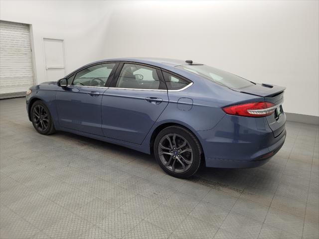 used 2018 Ford Fusion car, priced at $16,495