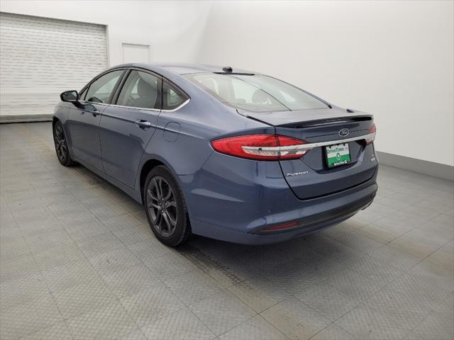 used 2018 Ford Fusion car, priced at $16,495