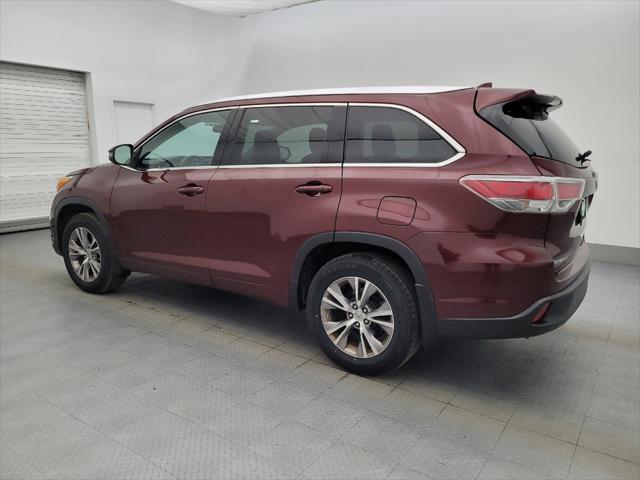 used 2014 Toyota Highlander car, priced at $21,295