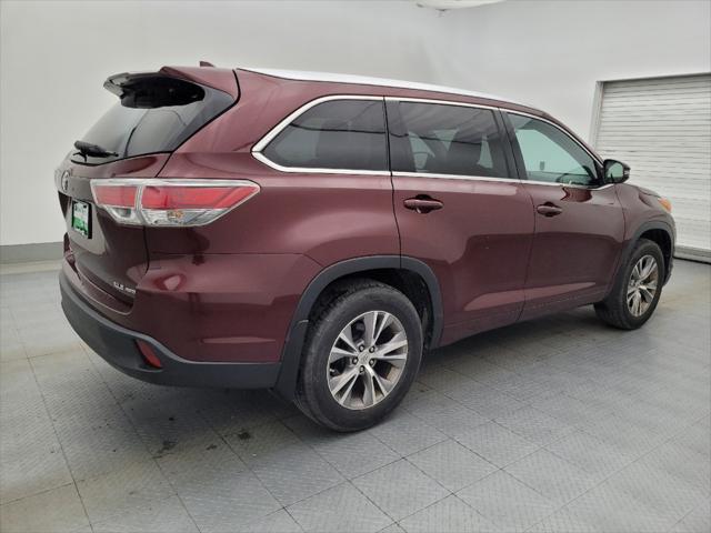 used 2014 Toyota Highlander car, priced at $21,295