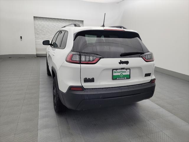 used 2021 Jeep Cherokee car, priced at $22,395