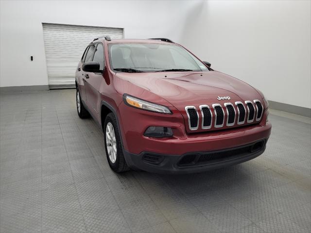 used 2017 Jeep Cherokee car, priced at $14,295