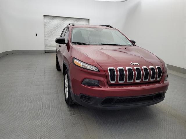 used 2017 Jeep Cherokee car, priced at $14,295