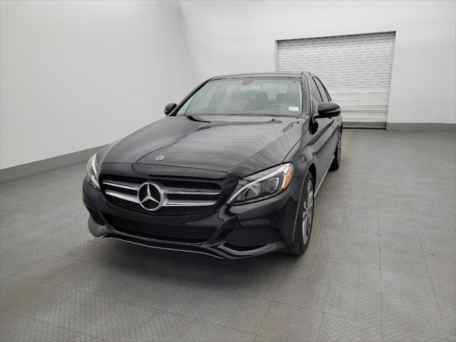 used 2018 Mercedes-Benz C-Class car, priced at $26,195