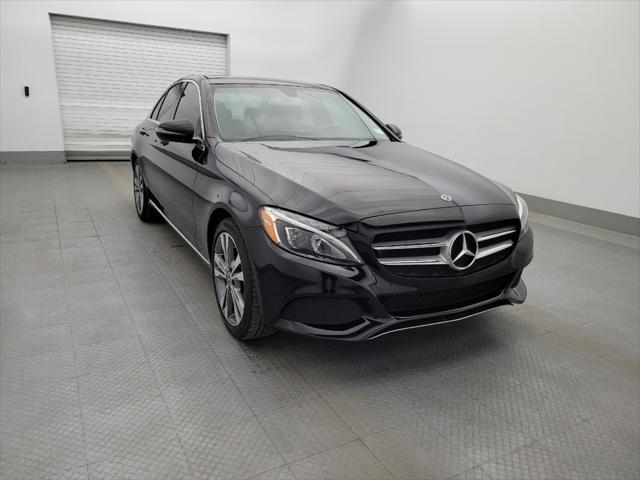 used 2018 Mercedes-Benz C-Class car, priced at $26,195