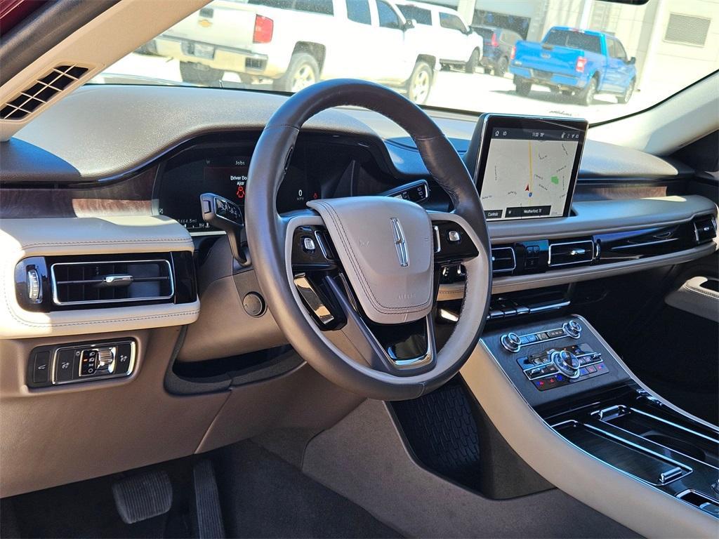 used 2022 Lincoln Aviator car, priced at $45,000