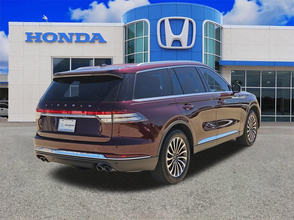 used 2022 Lincoln Aviator car, priced at $45,000